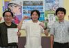 2つの現場で賛同書を締結＝9月17日、鶴見支部